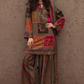 SUNDOORI 3PC PRINTED SUIT